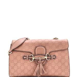 Emily Chain Flap Bag Guccissima Leather #202591G10B